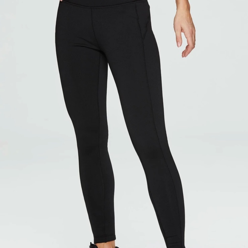 Women’s Avalanche Fleece Black Leggings